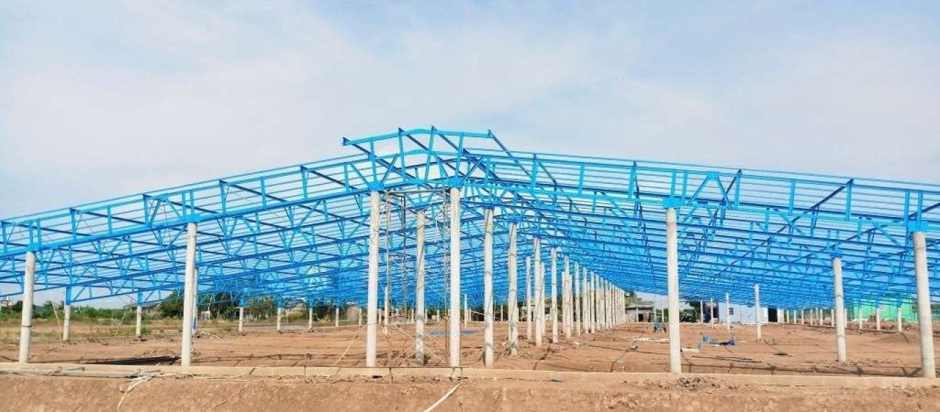 công trình nhà nuôi tôm giống phương hùng